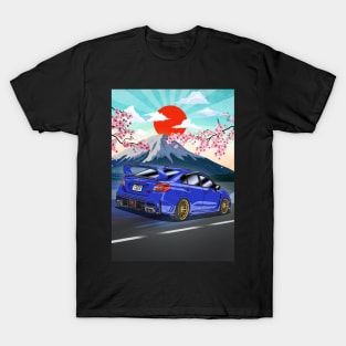 Subaru Impreza WRX STi Evo Eye 2015 in Japan T-Shirt